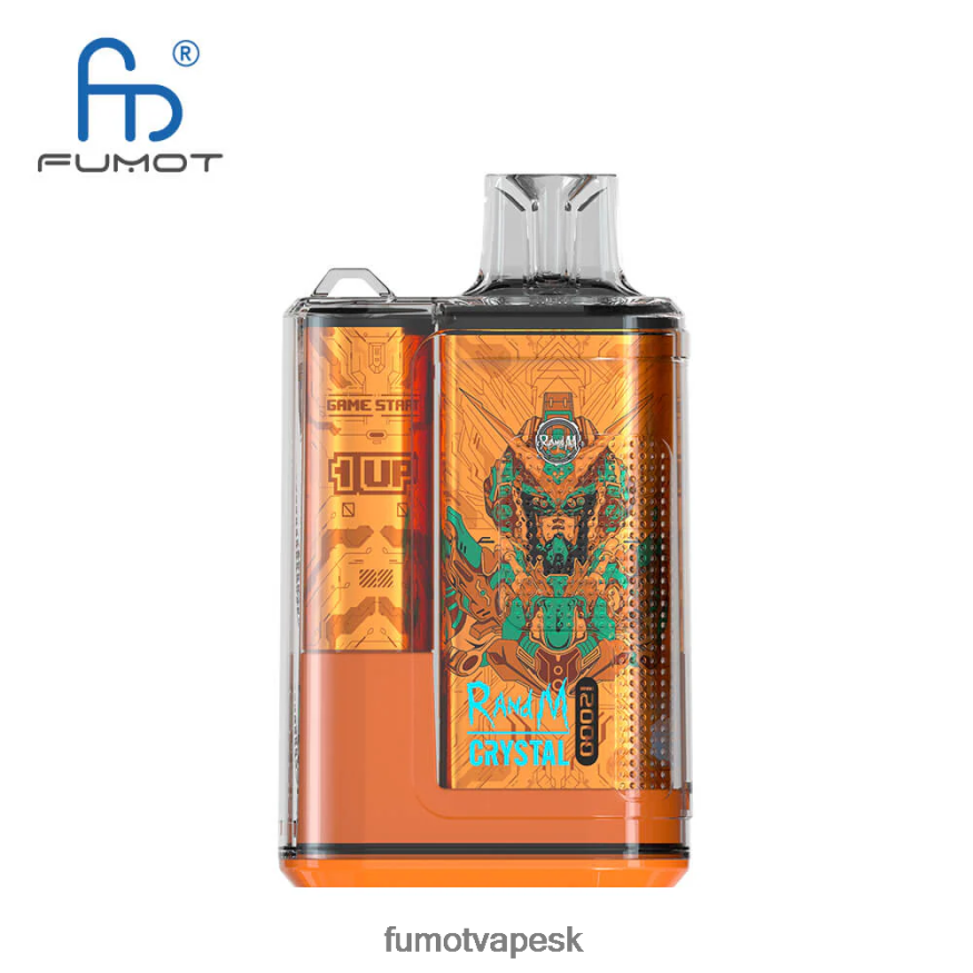 Fumot Cena - Fumot Crystal 1 kus - 12 000 jednorazová dóza na vape 20 ml chladná mäta F626DT264