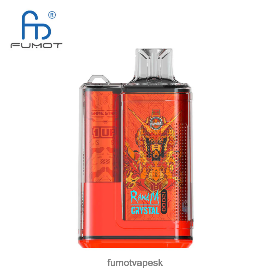 Fumot Cena - Fumot Crystal 1 kus - 12 000 jednorazová dóza na vape 20 ml chladná mäta F626DT264