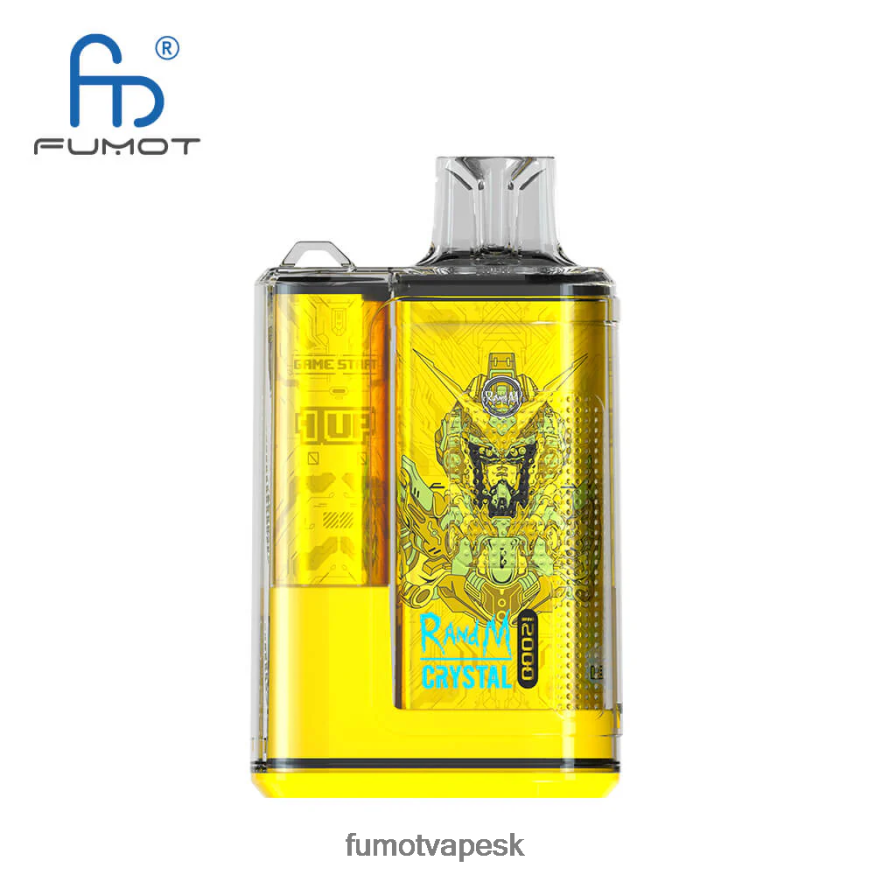 Fumot Cena - Fumot Crystal 1 kus - 12 000 jednorazová dóza na vape 20 ml chladná mäta F626DT264