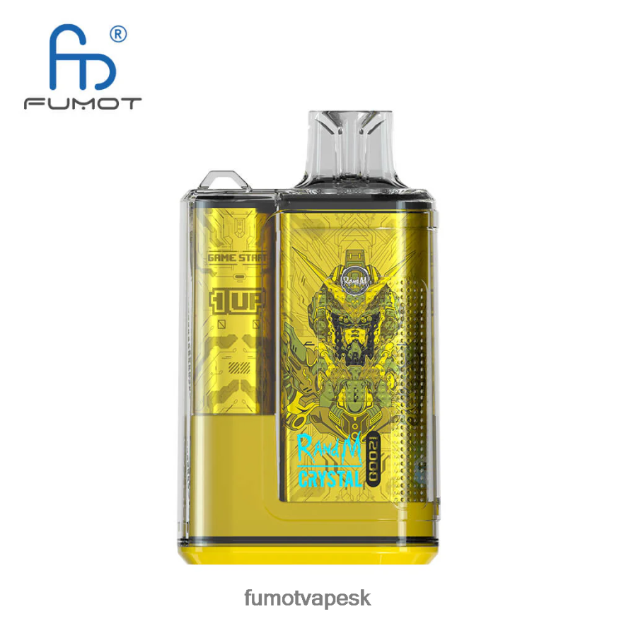Fumot Cena - Fumot Crystal 1 kus - 12 000 jednorazová dóza na vape 20 ml chladná mäta F626DT264