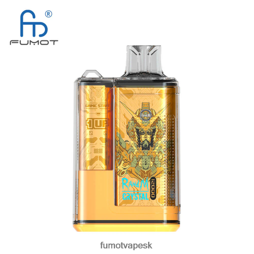 Fumot Cena - Fumot Crystal 1 kus - 12 000 jednorazová dóza na vape 20 ml chladná mäta F626DT264