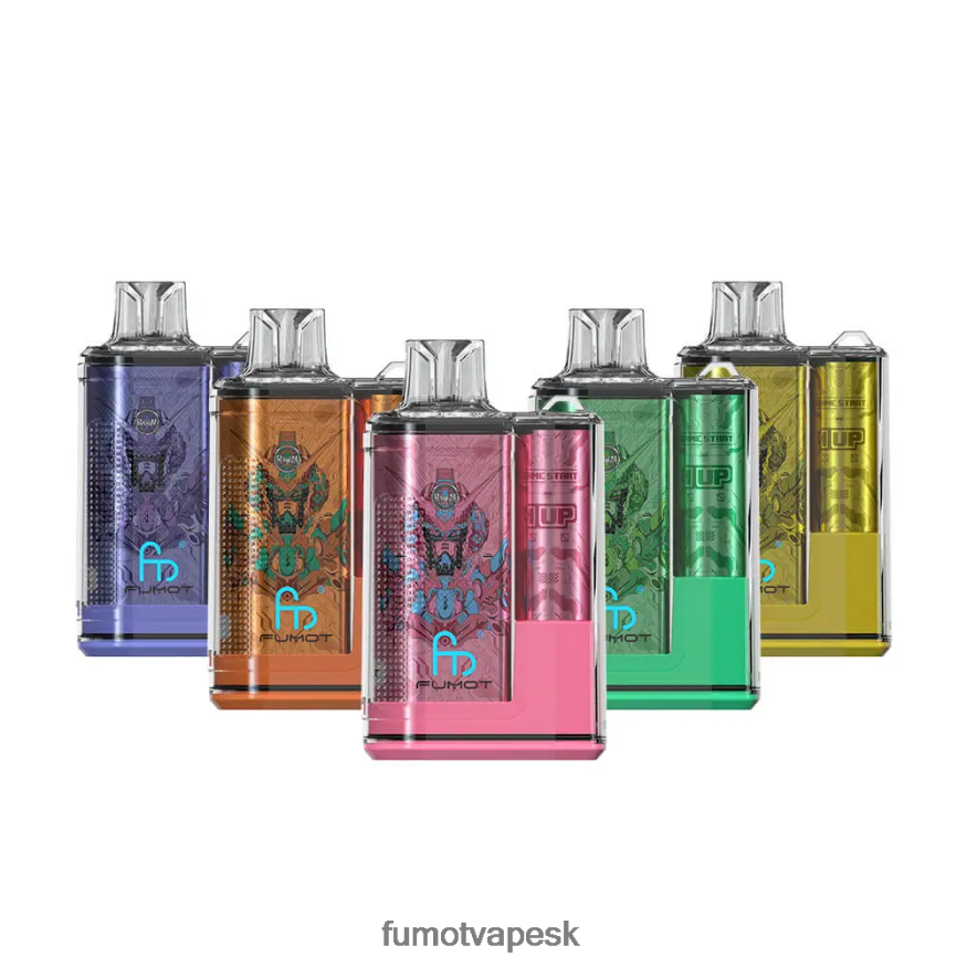 Fumot Vape Sale - Fumot Crystal 12000 jednorazová škatuľka na cigarety - 20 ml (1 kus) čučoriedková žuvačka F626DT259