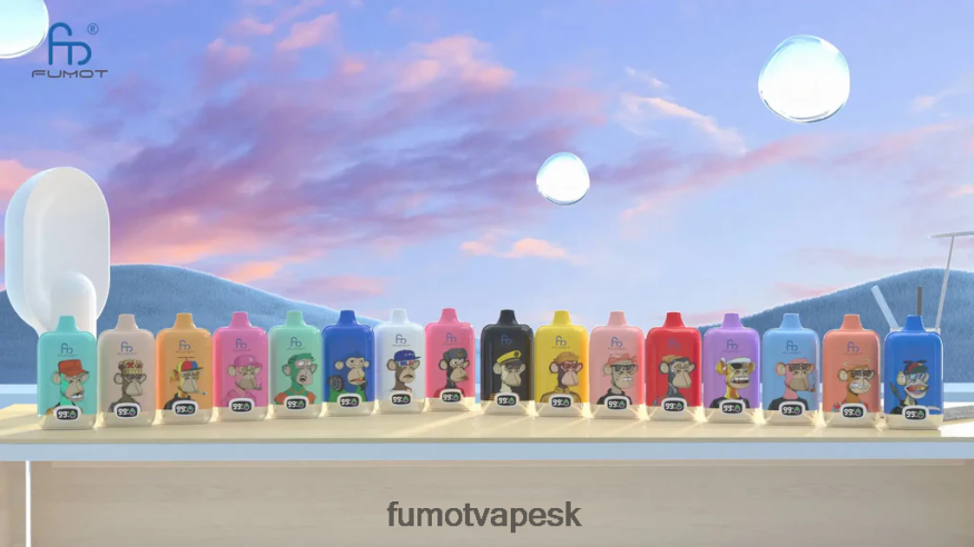 Fumot Vape Review - Fumot Digital Box jednorazový vape pod 12000 - 20 ml (1 kus) žuvačka z vodného melónu F626DT156