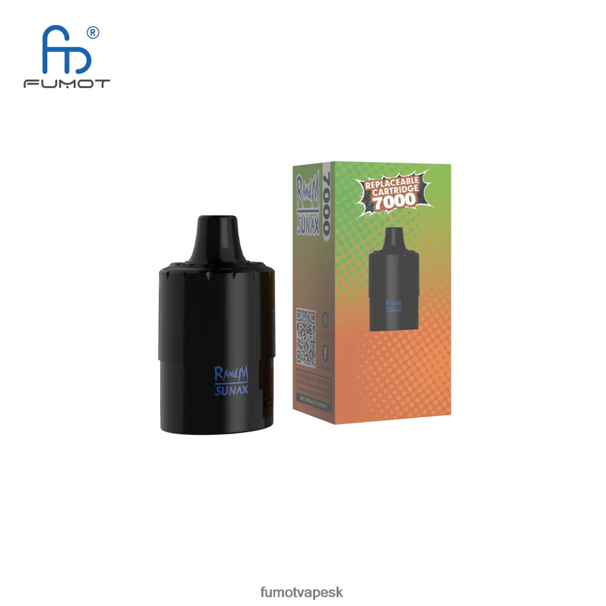 Fumot Store - Fumot Sunax 7000 vymeniteľná vape cartridge (1 kus) zmiešané bobule F626DT490