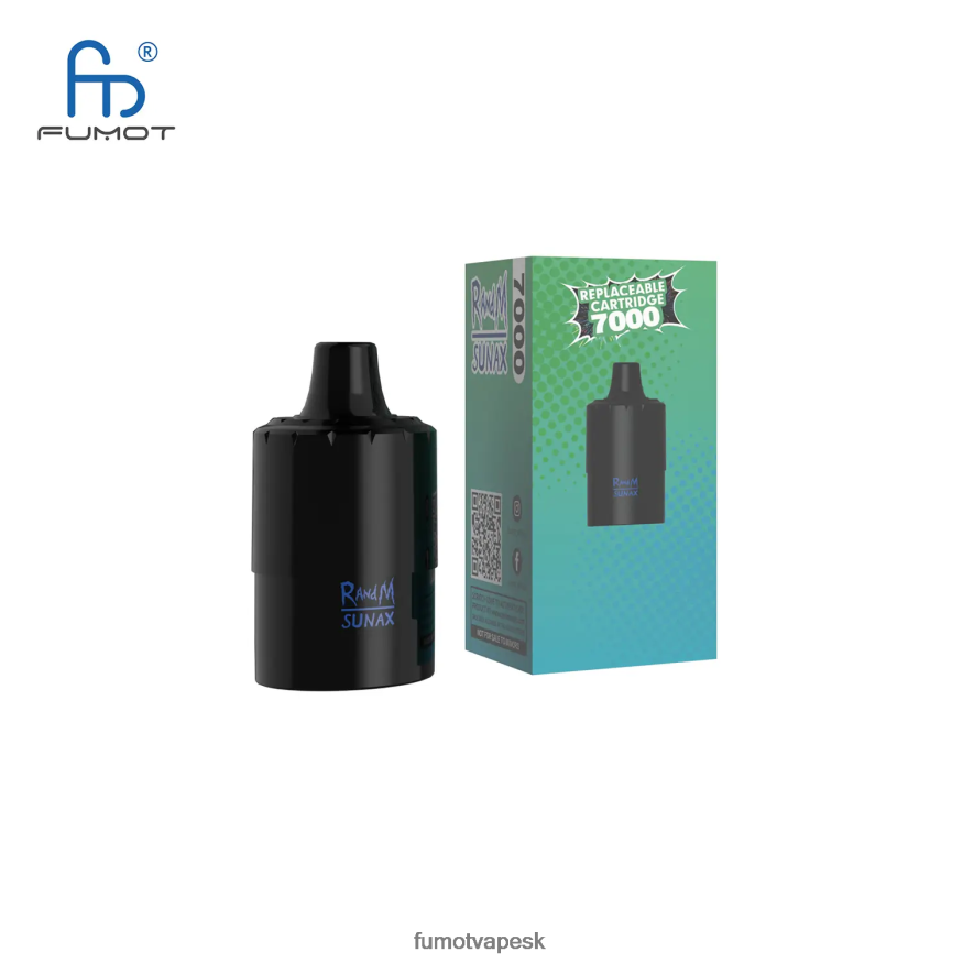 Fumot Store - Fumot Sunax 7000 vymeniteľná vape cartridge (1 kus) zmiešané bobule F626DT490