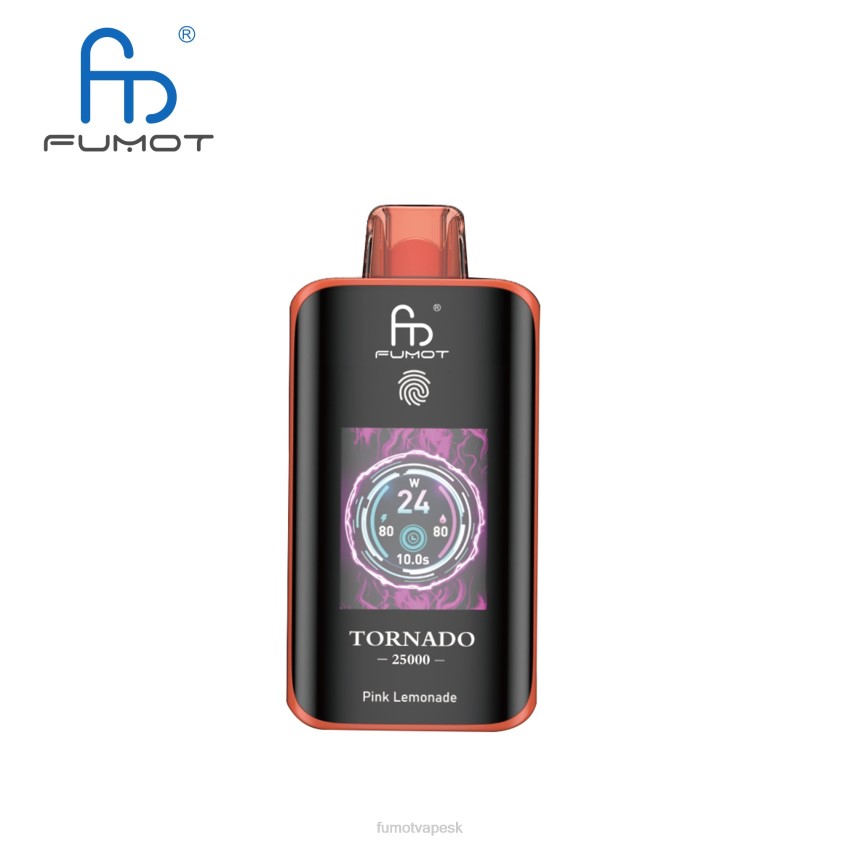 Fumot Store - Fumot Tornado 25 000 jednorazové vapy ružová limonáda Z440JJ10