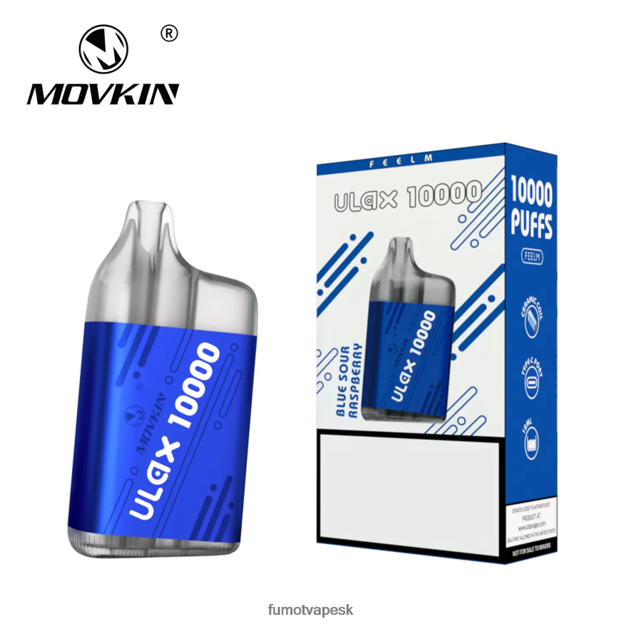 Fumot Disposable Vape - Fumot Movkin Ulax 10 000 jednorazových vape pod - 12 ml (1 kus) chladná mäta F626DT307