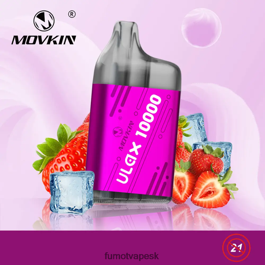 Fumot Disposable Vape - Fumot Movkin Ulax 10 000 jednorazových vape pod - 12 ml (1 kus) chladná mäta F626DT307