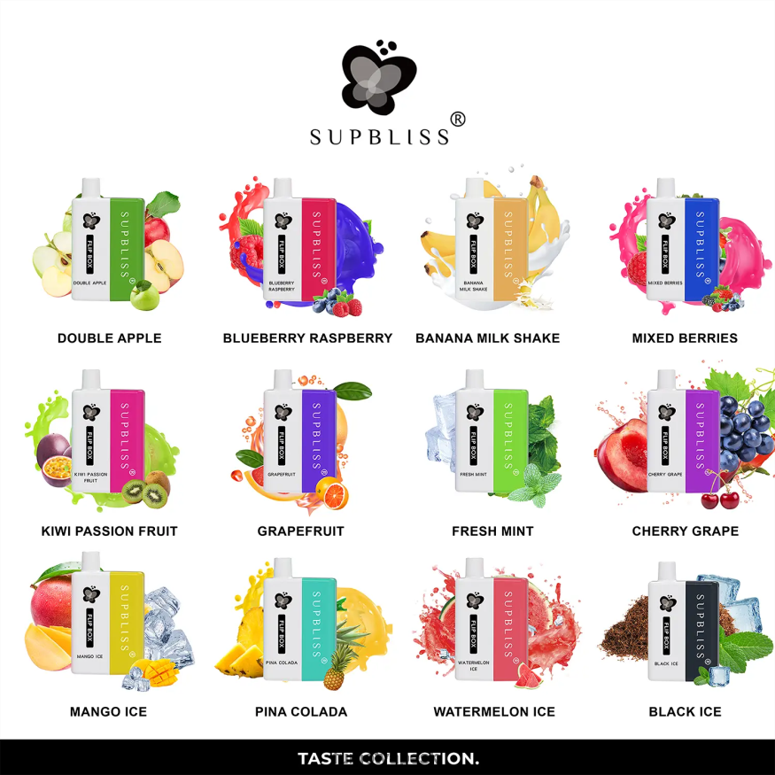 Fumot Store - Fumot Supbliss Flip box 6000 vymeniteľná súprava vape - 10 ml (1 kus) Piňa coláda F626DT340