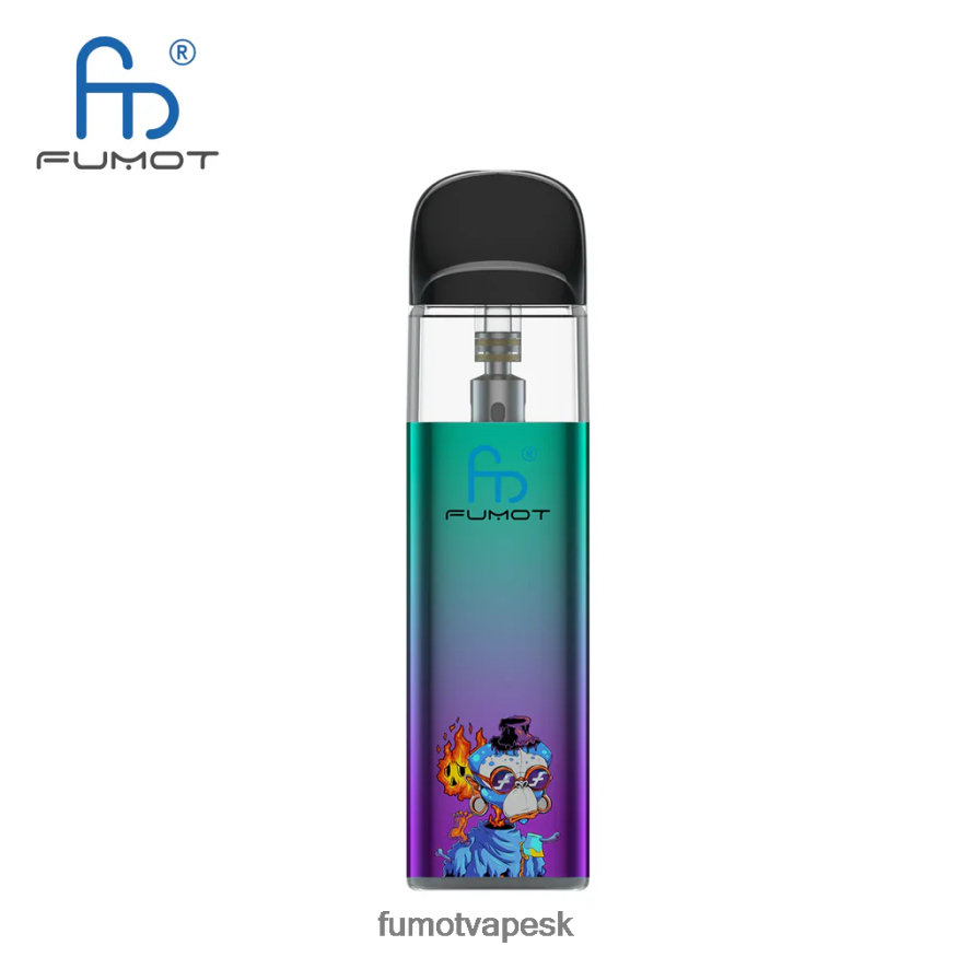Fumot Vape SK - Fumot Dazzle Lite Súprava prázdnych vape v súlade s tpd (1 kus) zeleno-fialová F626DT551