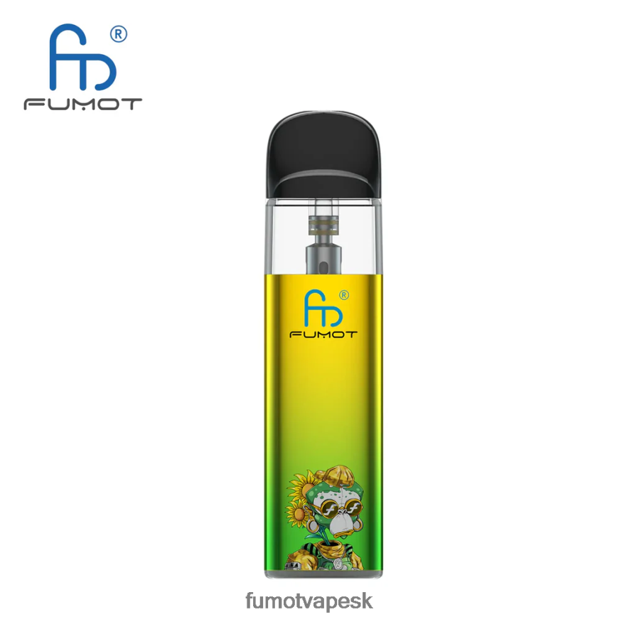 Fumot Vape SK - Fumot Dazzle Lite Súprava prázdnych vape v súlade s tpd (1 kus) zeleno-fialová F626DT551