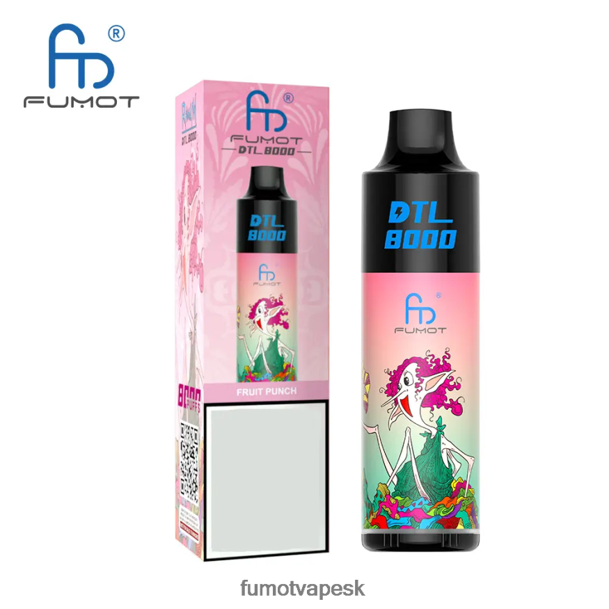 Fumot Disposable Vape - Fumot DTL 8000 jednorazové vape pero - 16 ml (1 kus) energetický nápoj F626DT417