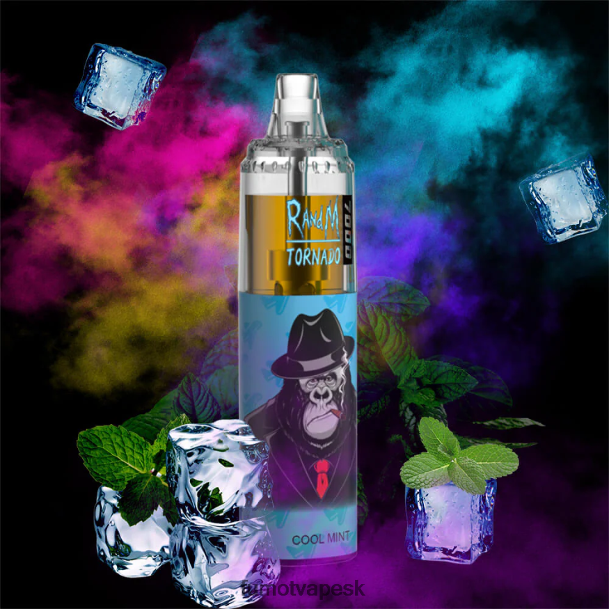 Fumot Cena - Fumot Tornado 14 ml (1 kus) 7000 jednorazové vape pero červené jablko citrón F626DT94
