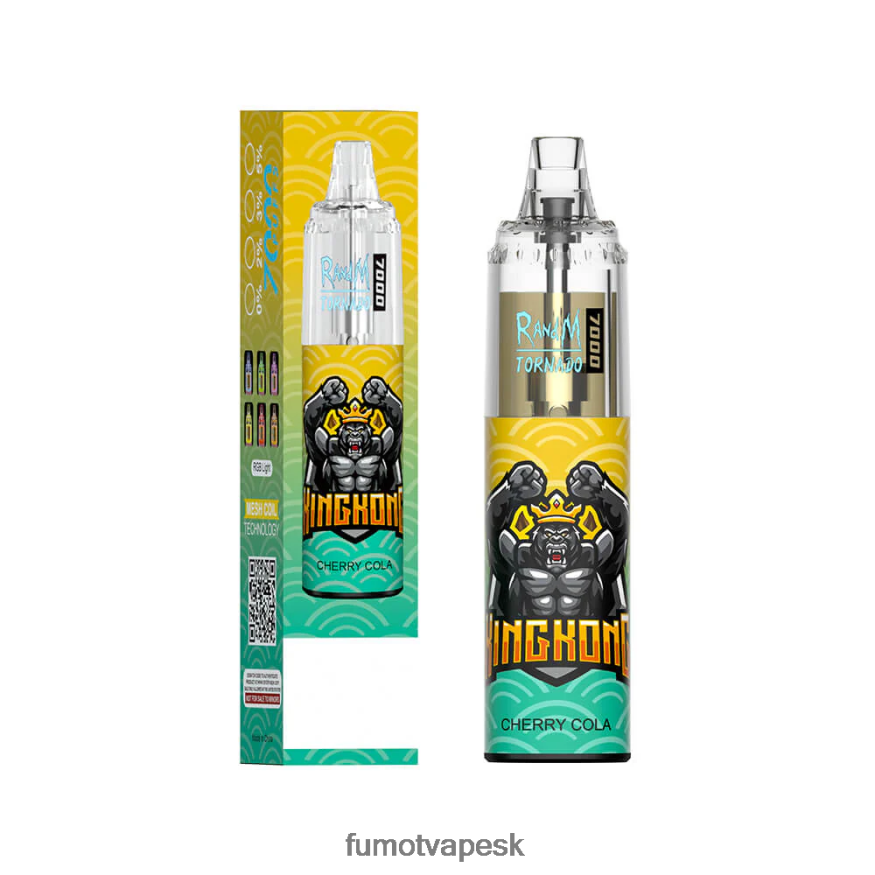 Fumot Tech - Fumot Tornado 14 ml 7000 jednorazové pero (1 kus) čučoriedka malina F626DT68
