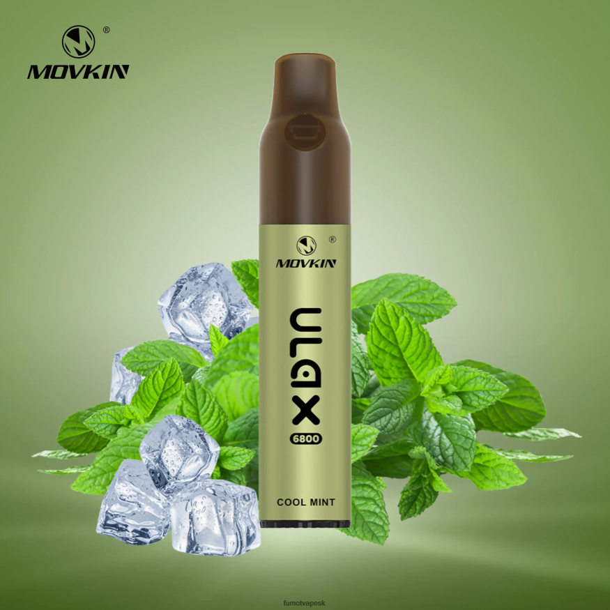 Fumot Tech - Fumot Movkin Ulax 6800 jednorazová vapka, keramická špirálka - 8 ml (1 kus) jahodové kiwi F626DT328
