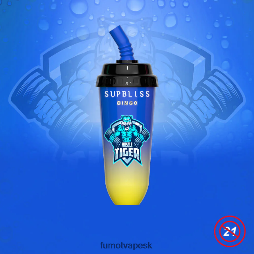 Fumot Cena - Fumot Supbliss Bingo 8000 jednorazový vape pod prístroj - 16 ml (1 kus) modrá razz čerešňa F626DT394
