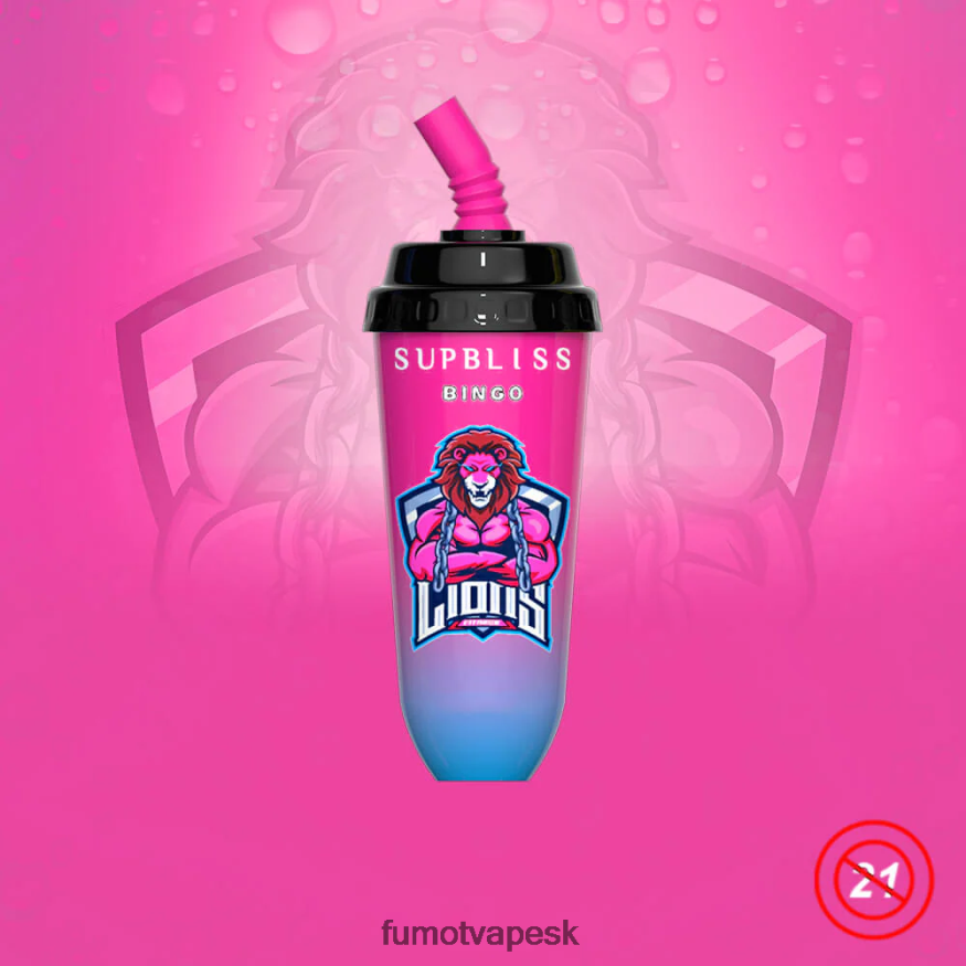 Fumot Cena - Fumot Supbliss Bingo 8000 jednorazový vape pod prístroj - 16 ml (1 kus) modrá razz čerešňa F626DT394
