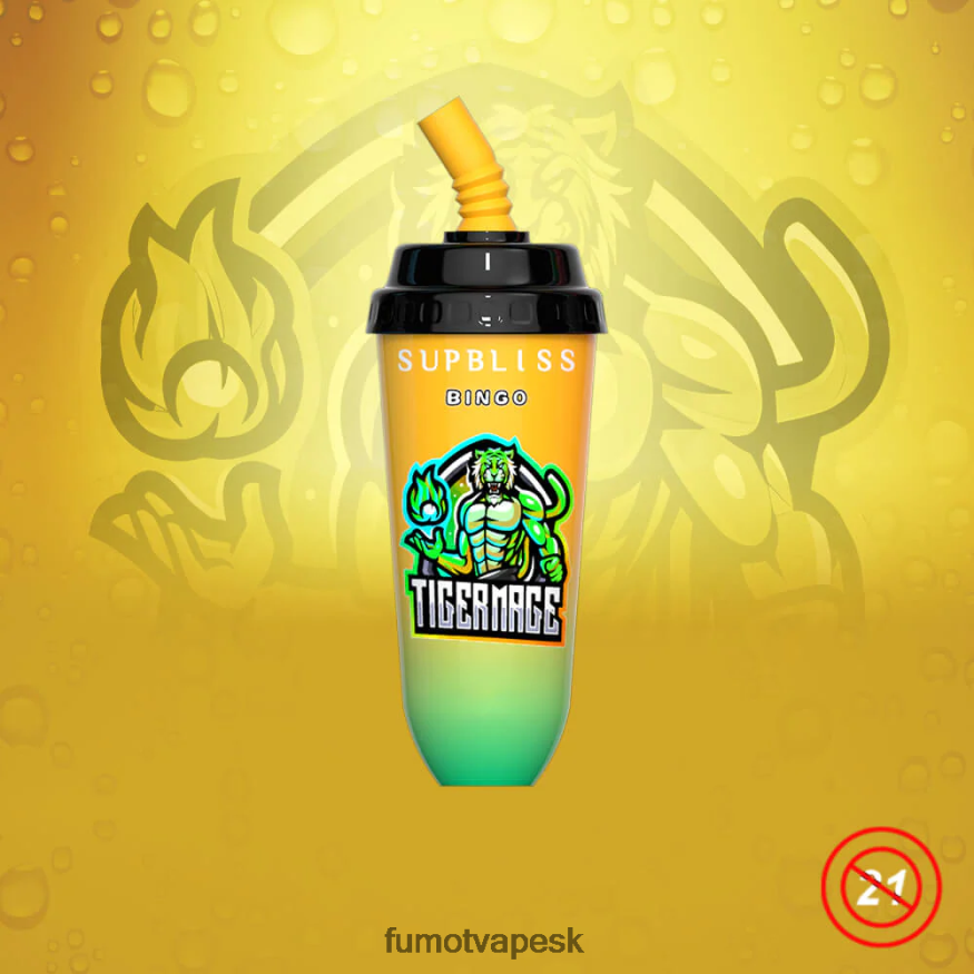 Fumot Cena - Fumot Supbliss Bingo 8000 jednorazový vape pod prístroj - 16 ml (1 kus) modrá razz čerešňa F626DT394