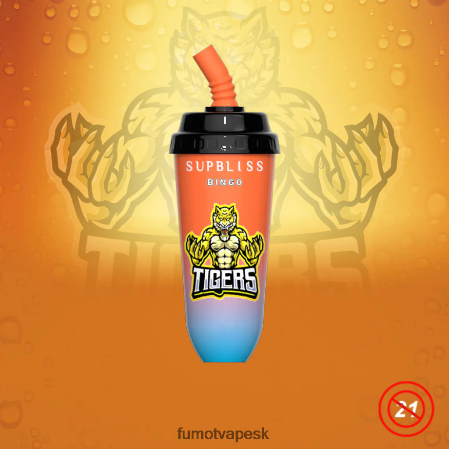 Fumot Cena - Fumot Supbliss Bingo 8000 jednorazový vape pod prístroj - 16 ml (1 kus) modrá razz čerešňa F626DT394