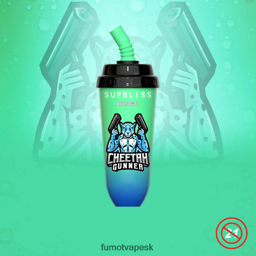 Fumot Cena - Fumot Supbliss Bingo 8000 jednorazový vape pod prístroj - 16 ml (1 kus) modrá razz čerešňa F626DT394
