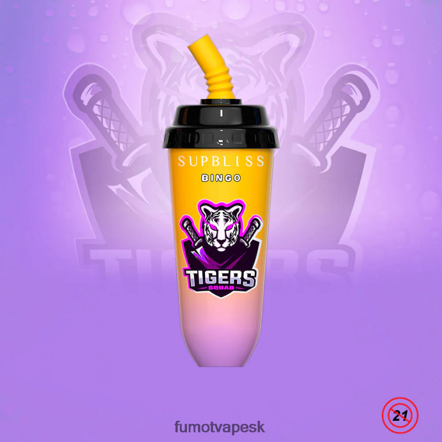 Fumot Cena - Fumot Supbliss Bingo 8000 jednorazový vape pod prístroj - 16 ml (1 kus) modrá razz čerešňa F626DT394