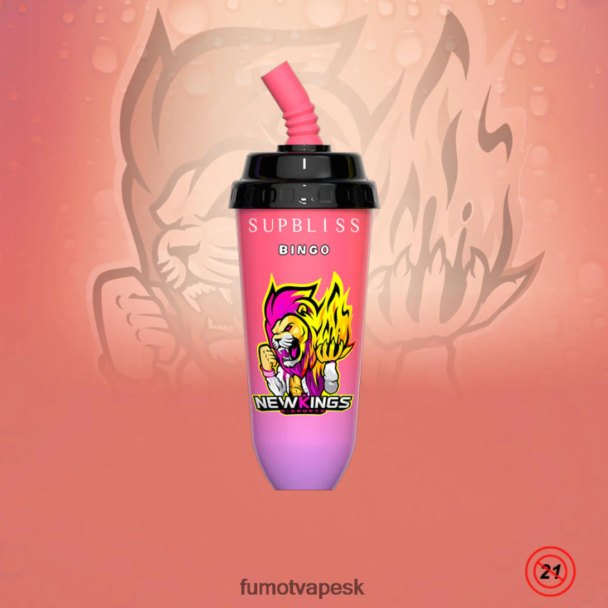 Fumot Cena - Fumot Supbliss Bingo 8000 jednorazový vape pod prístroj - 16 ml (1 kus) modrá razz čerešňa F626DT394