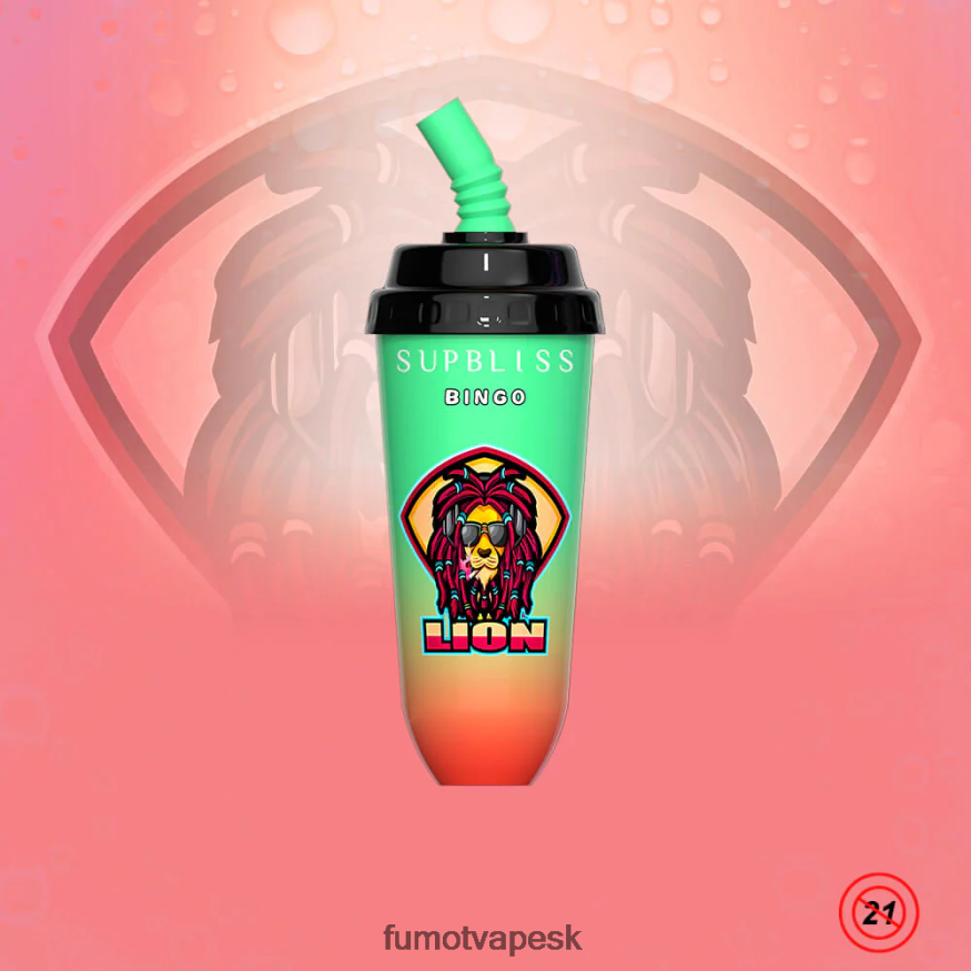 Fumot Cena - Fumot Supbliss Bingo 8000 jednorazový vape pod prístroj - 16 ml (1 kus) modrá razz čerešňa F626DT394