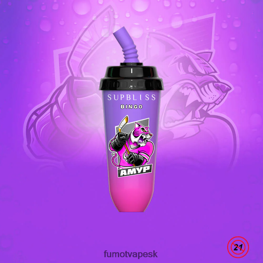 Fumot Cena - Fumot Supbliss Bingo 8000 jednorazový vape pod prístroj - 16 ml (1 kus) modrá razz čerešňa F626DT394