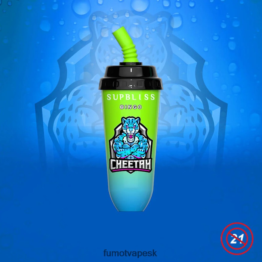 Fumot Cena - Fumot Supbliss Bingo 8000 jednorazový vape pod prístroj - 16 ml (1 kus) modrá razz čerešňa F626DT394