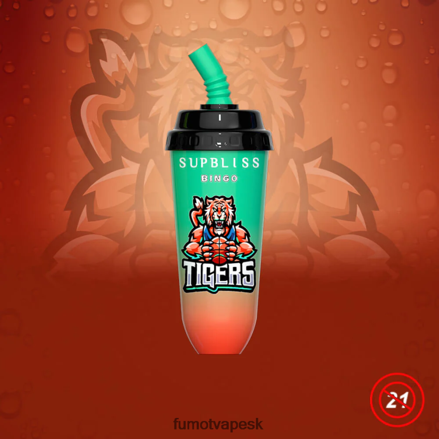 Fumot Cena - Fumot Supbliss Bingo 8000 jednorazový vape pod prístroj - 16 ml (1 kus) modrá razz čerešňa F626DT394