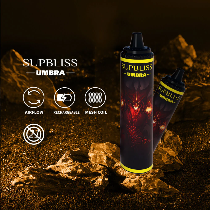 Fumot Disposable Vape - Fumot Supbliss Umbra 10 000 (1 kus) jednorazové vape pero - 20 ml DR. Modrá F626DT477