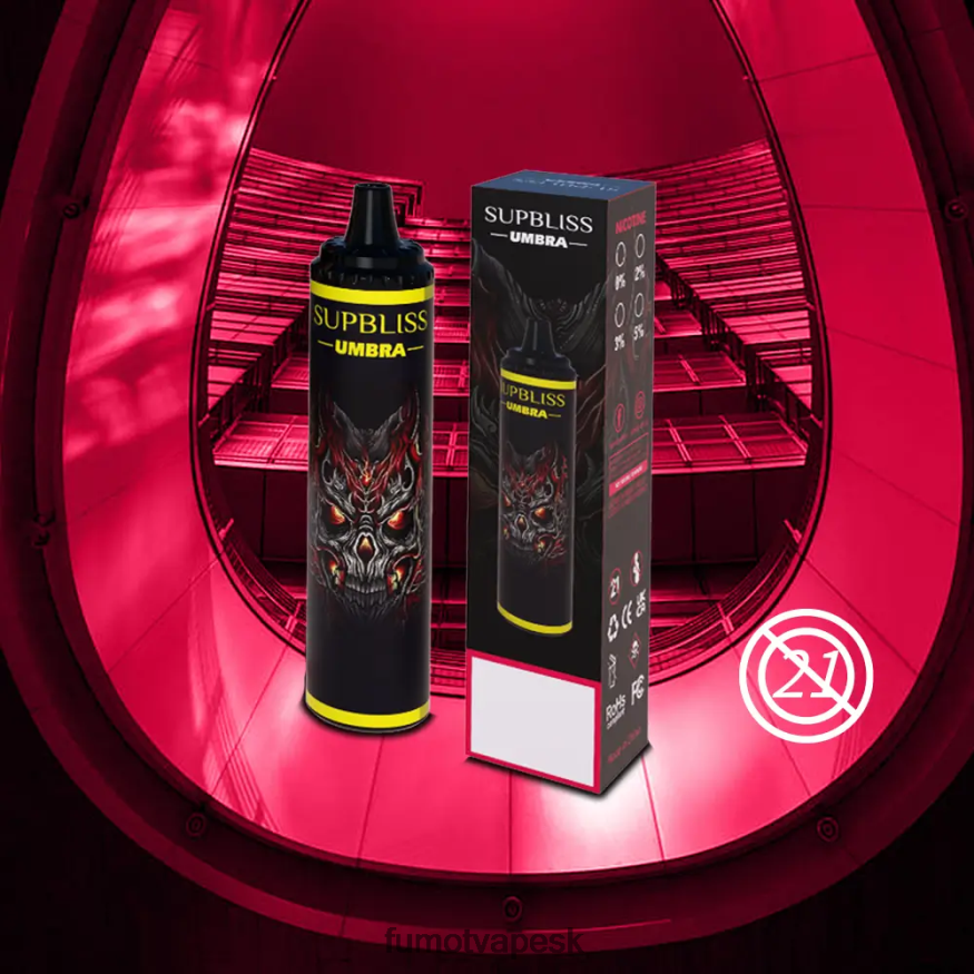 Fumot Disposable Vape - Fumot Supbliss Umbra 10 000 (1 kus) jednorazové vape pero - 20 ml DR. Modrá F626DT477