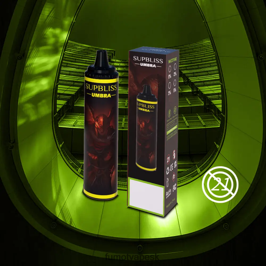 Fumot Disposable Vape - Fumot Supbliss Umbra 10 000 (1 kus) jednorazové vape pero - 20 ml DR. Modrá F626DT477