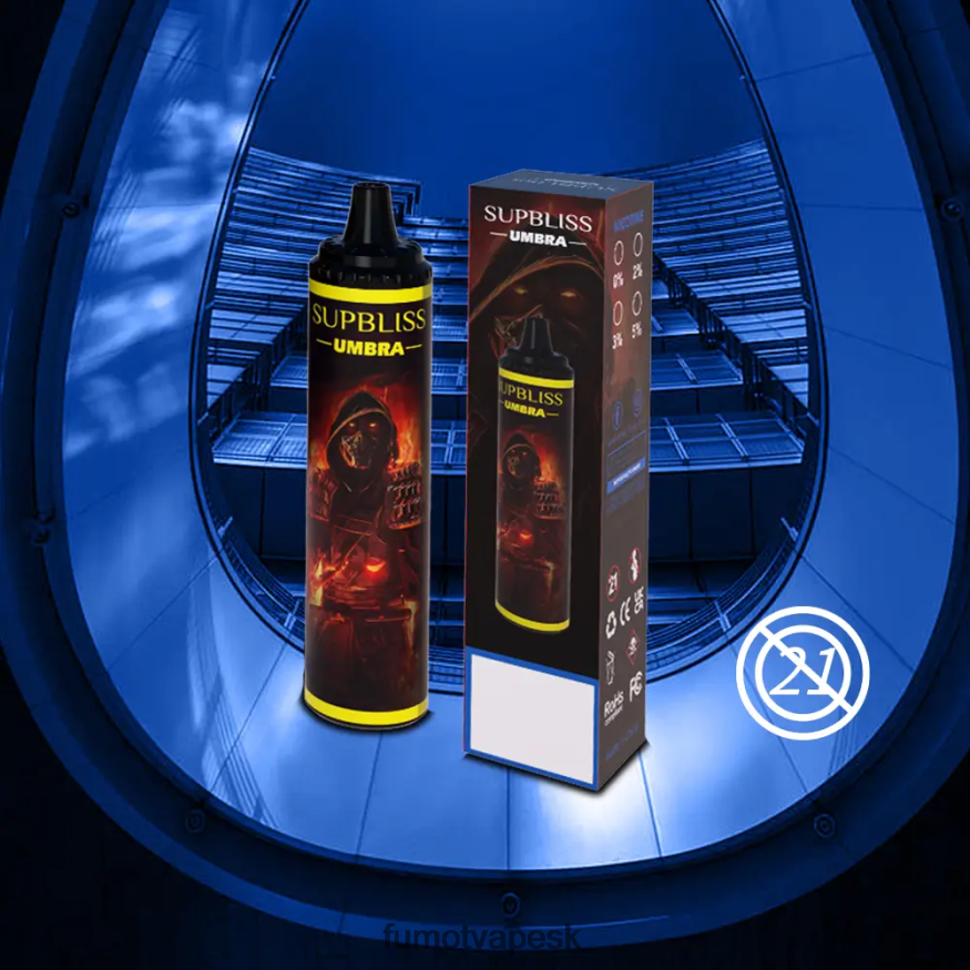 Fumot Disposable Vape - Fumot Supbliss Umbra 10 000 (1 kus) jednorazové vape pero - 20 ml DR. Modrá F626DT477