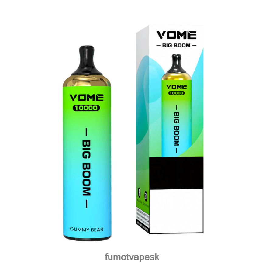 Fumot Disposable Vape - Fumot Vome Big Boom jednorazové pero 10000 - 20 ml (1 kus) ružová limonáda F626DT447