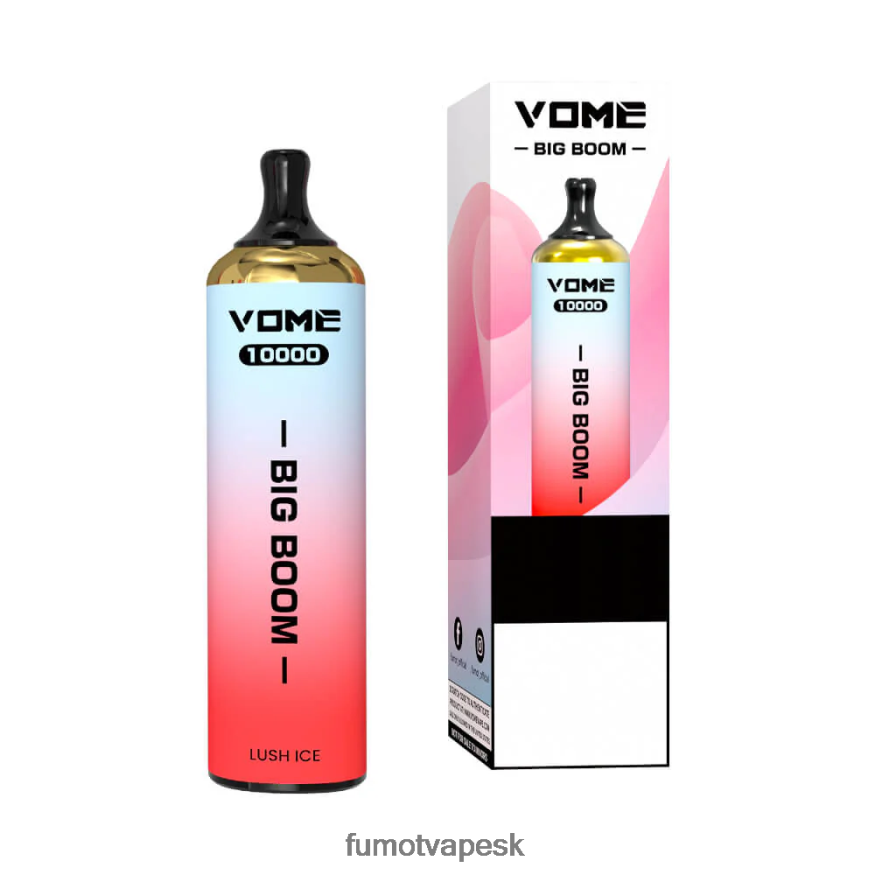 Fumot Disposable Vape - Fumot Vome Big Boom jednorazové pero 10000 - 20 ml (1 kus) ružová limonáda F626DT447