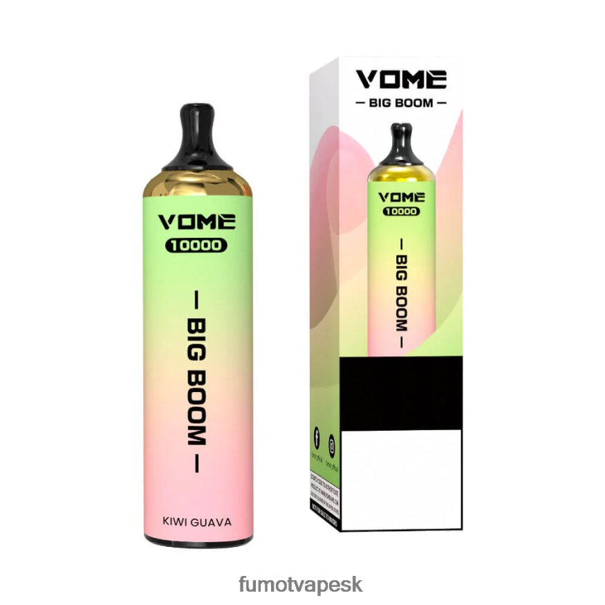 Fumot Disposable Vape - Fumot Vome Big Boom jednorazové pero 10000 - 20 ml (1 kus) ružová limonáda F626DT447